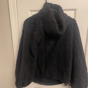 Lululemon cowl neck fleece sweater